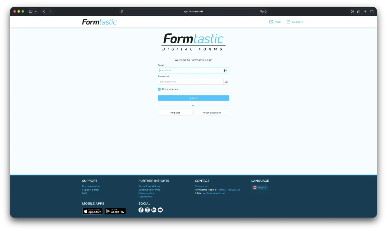 Auth Screen